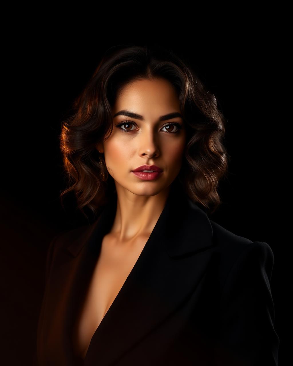 Retrato editorial de Fabiana Menezes